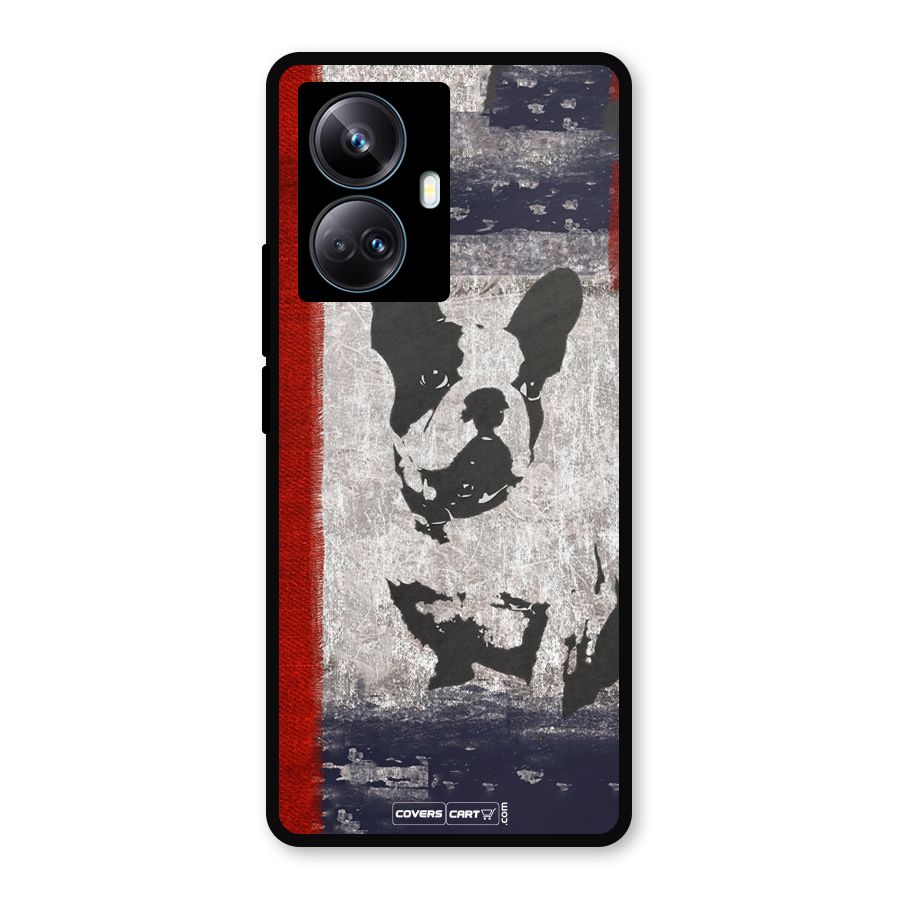 Bull Dog Metal Back Case for Realme 10 Pro Plus