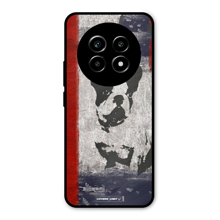 Bull Dog Metal Back Case for Realme 13 Pro