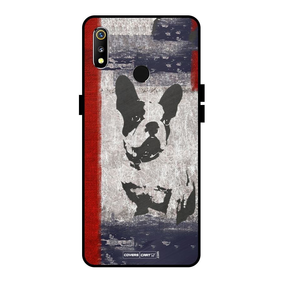 Bull Dog Metal Back Case for Realme 3i