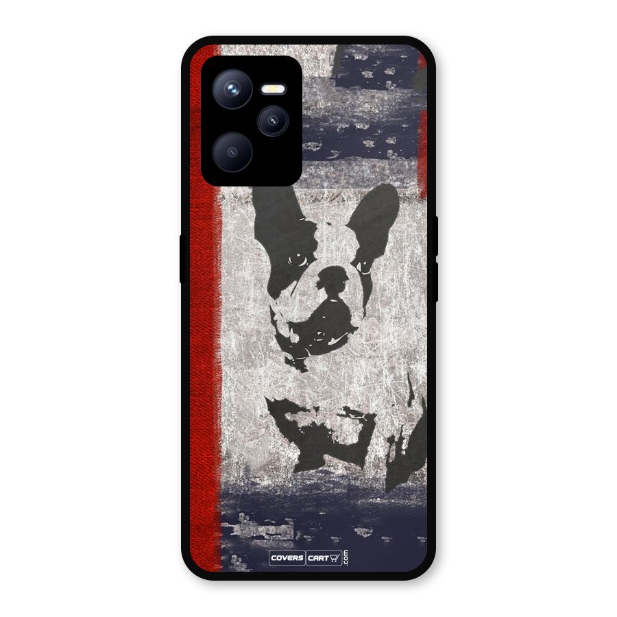 Bull Dog Metal Back Case for Realme C35