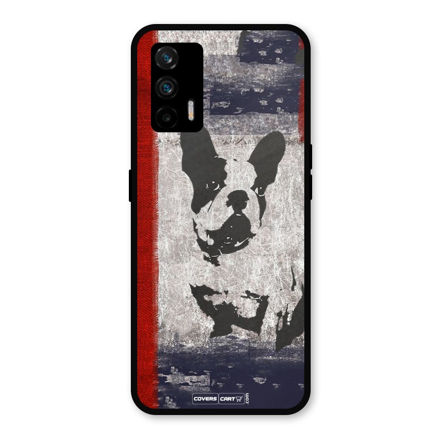 Bull Dog Metal Back Case for Realme GT 5G