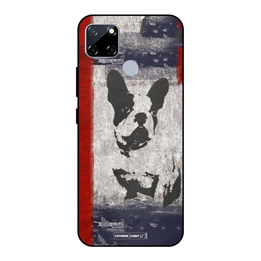 Bull Dog Metal Back Case for Realme Narzo 20
