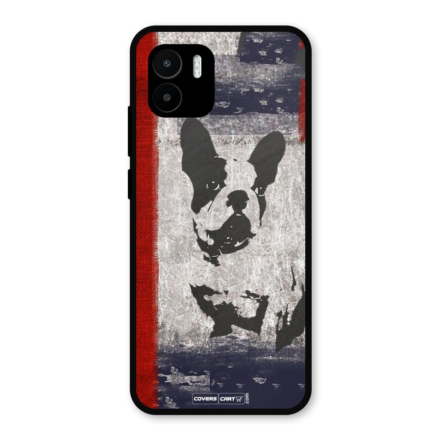 Bull Dog Metal Back Case for Redmi A2