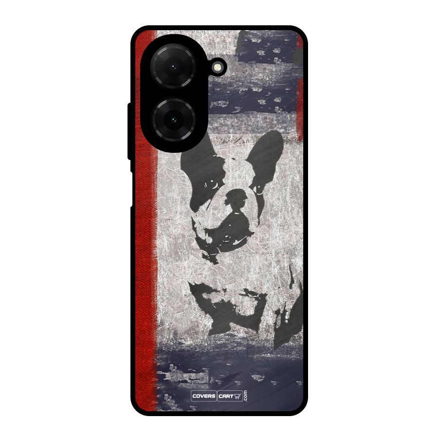 Bull Dog Metal Back Case for Redmi A5 4G