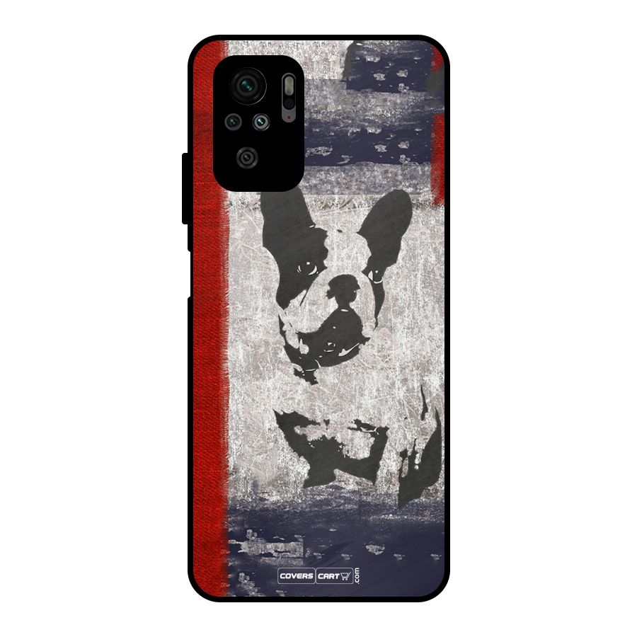 Bull Dog Metal Back Case for Redmi Note 10S