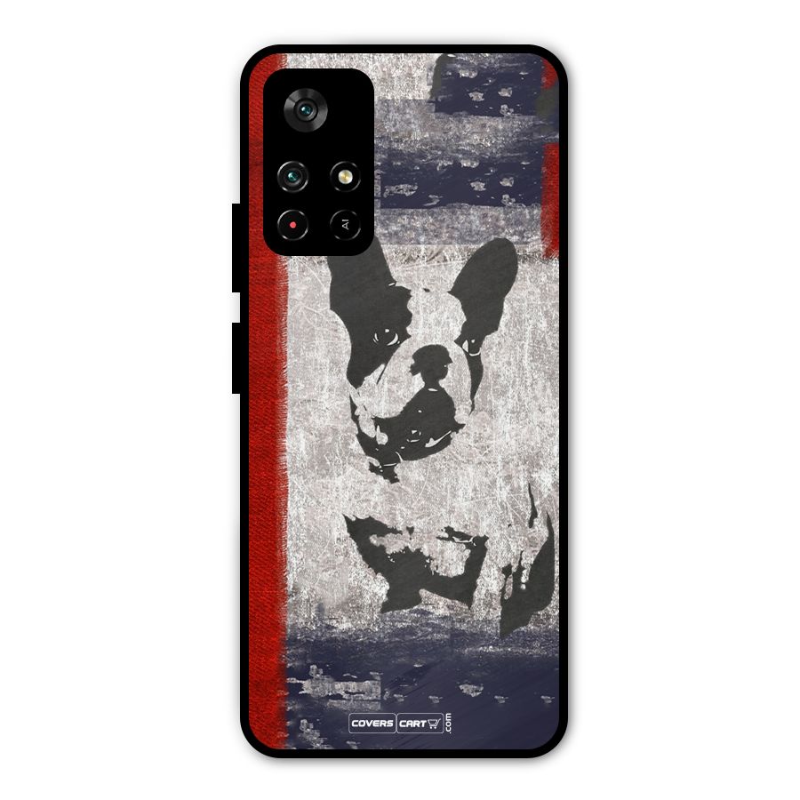 Bull Dog Metal Back Case for Redmi Note 11T 5G