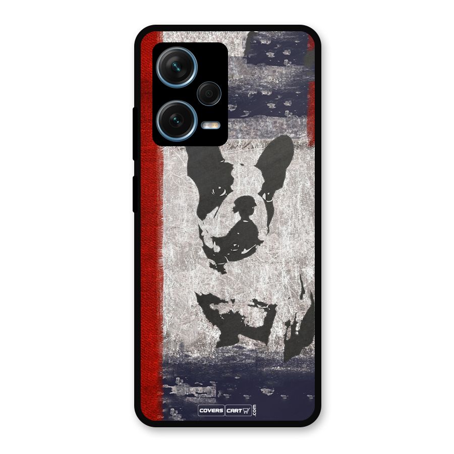 Bull Dog Metal Back Case for Redmi Note 12 Pro Plus 5G
