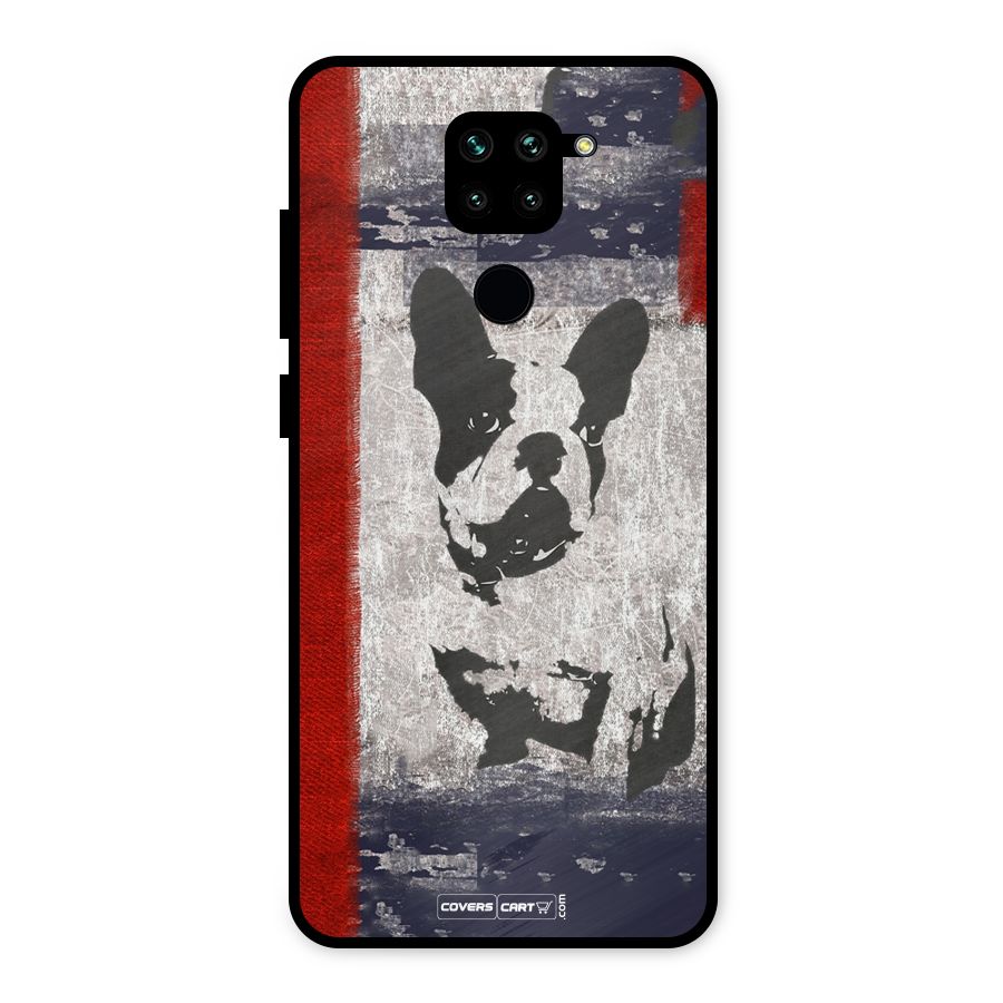 Bull Dog Metal Back Case for Redmi Note 9