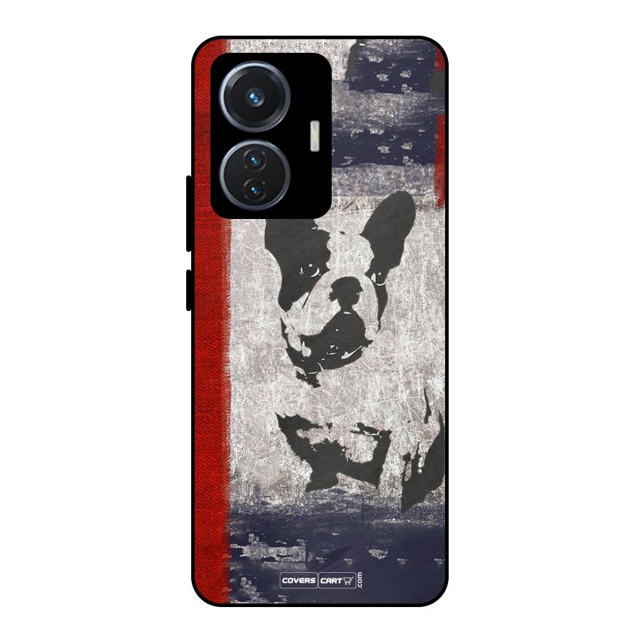 Bull Dog Metal Back Case for Vivo T1 44W