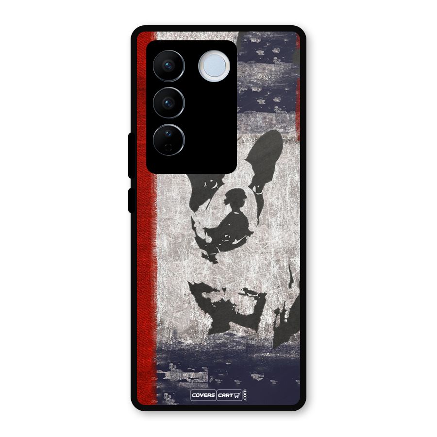 Bull Dog Metal Back Case for Vivo V27 Pro