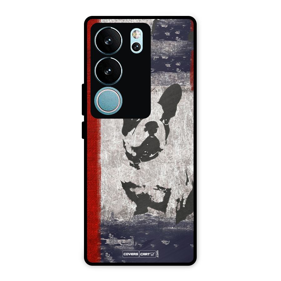 Bull Dog Metal Back Case for Vivo V29