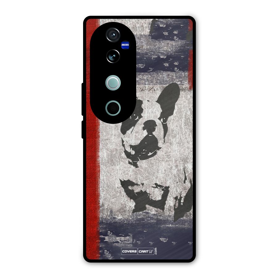 Bull Dog Metal Back Case for Vivo V40