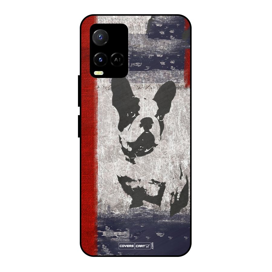 Bull Dog Metal Back Case for Vivo Y21T