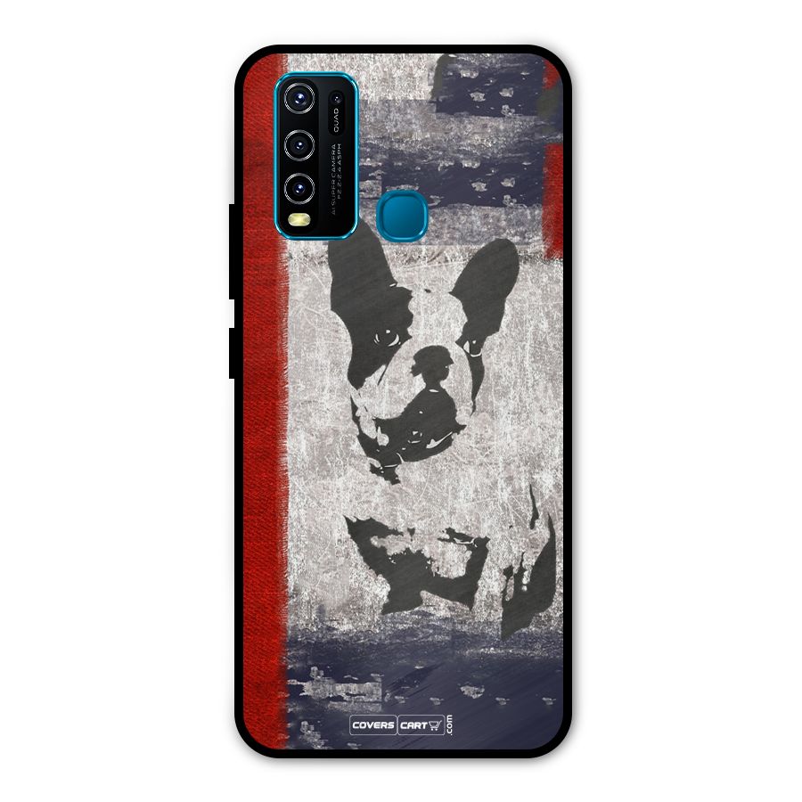 Bull Dog Metal Back Case for Vivo Y50