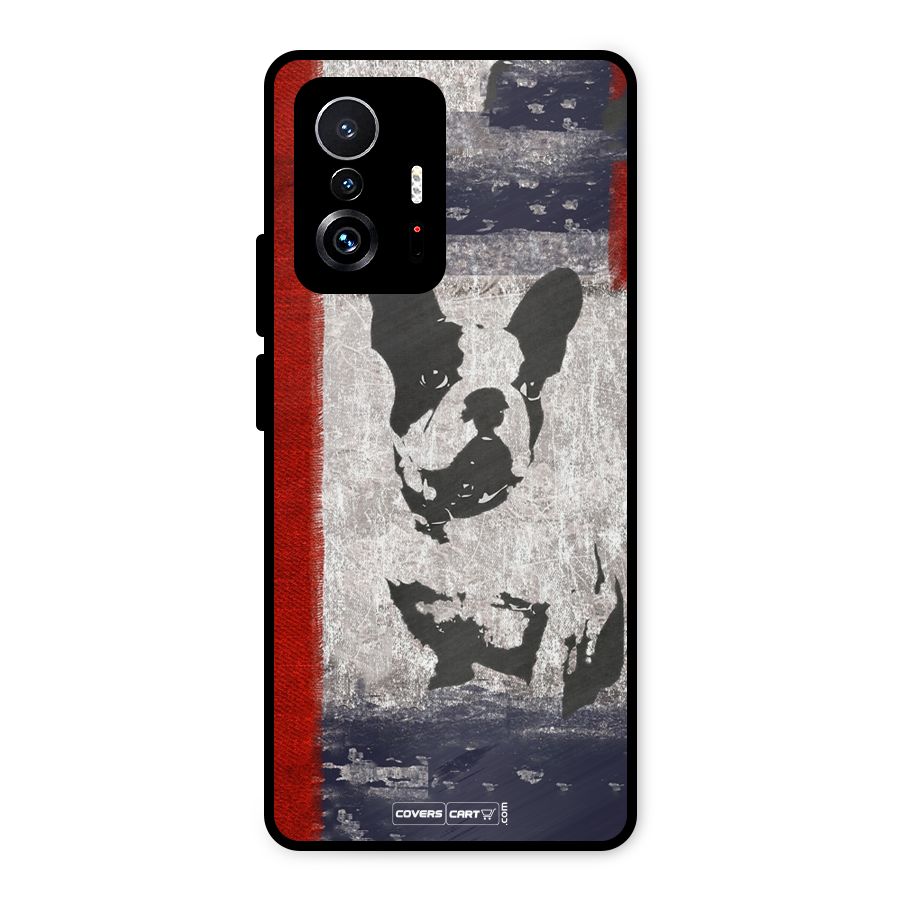 Bull Dog Metal Back Case for Xiaomi 11T Pro