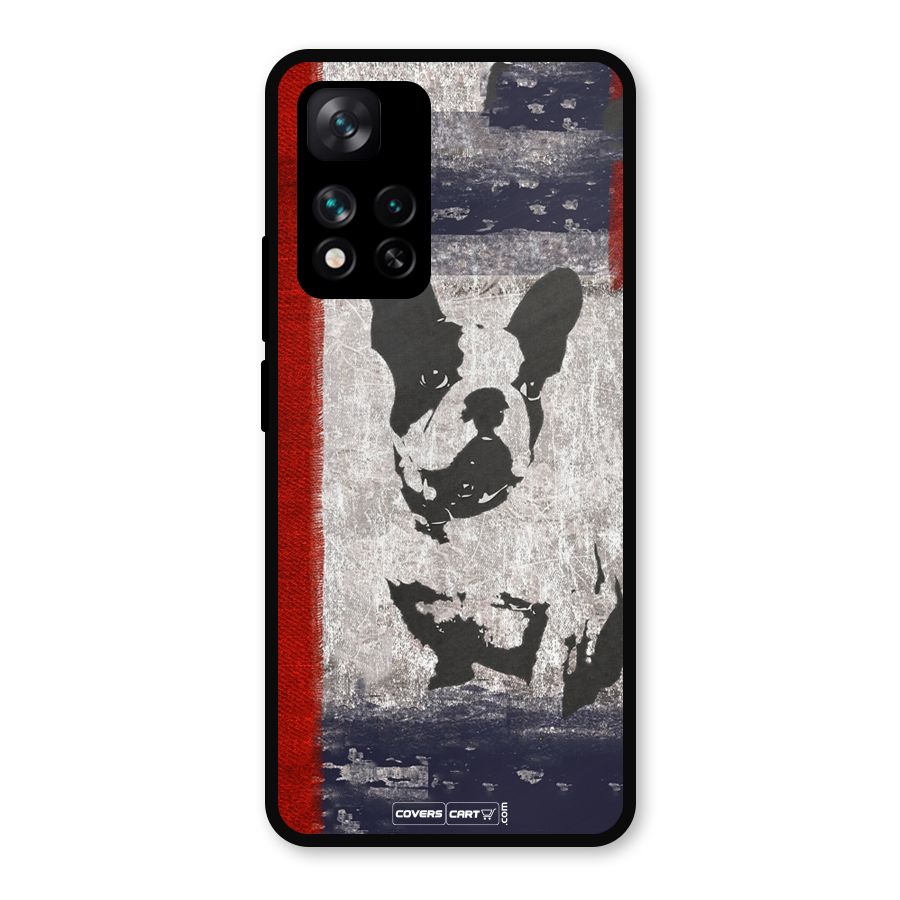 Bull Dog Metal Back Case for Xiaomi 11i Hypercharge 5G