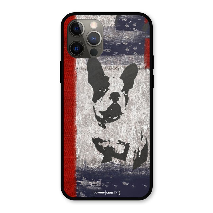 Bull Dog Metal Back Case for iPhone 12 Pro