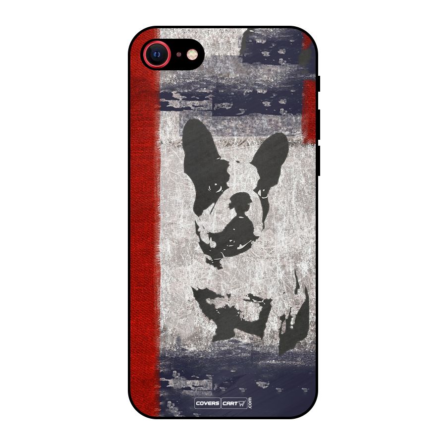 Bull Dog Metal Back Case for iPhone 7