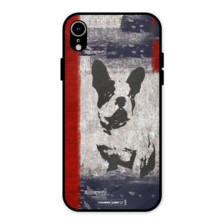 Bull Dog Metal Back Case for iPhone XR