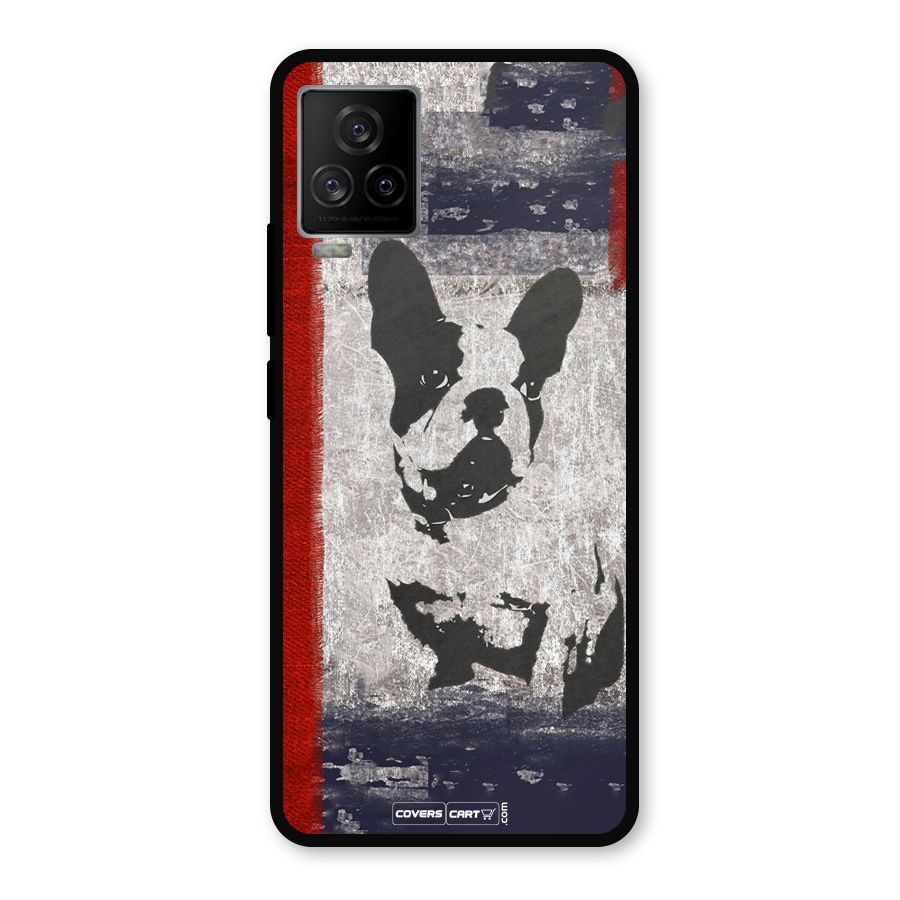 Bull Dog Metal Back Case for iQOO 7 Legend 5G