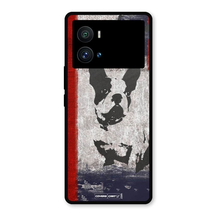 Bull Dog Metal Back Case for iQOO 9 Pro
