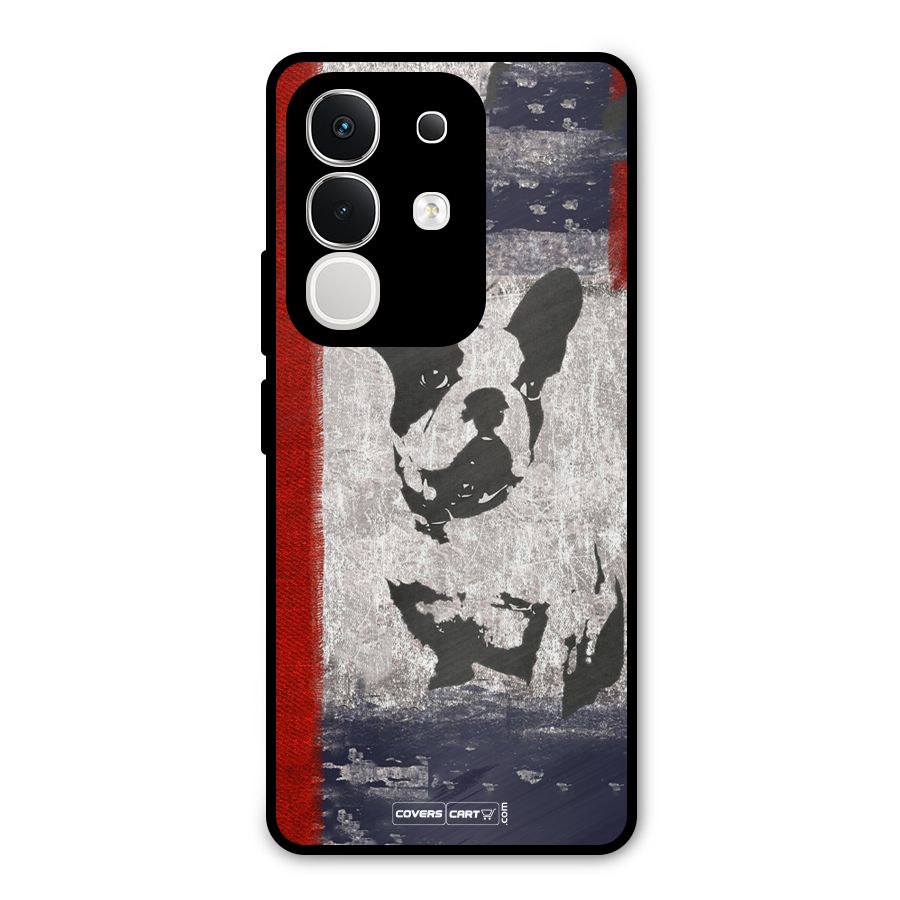 Bull Dog Metal Back Case for iQOO Z10x