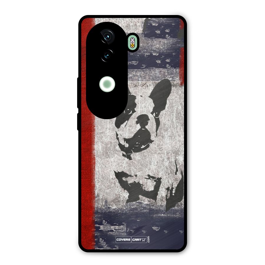 Bull Dog Metal Back Case for iQOO Z9s