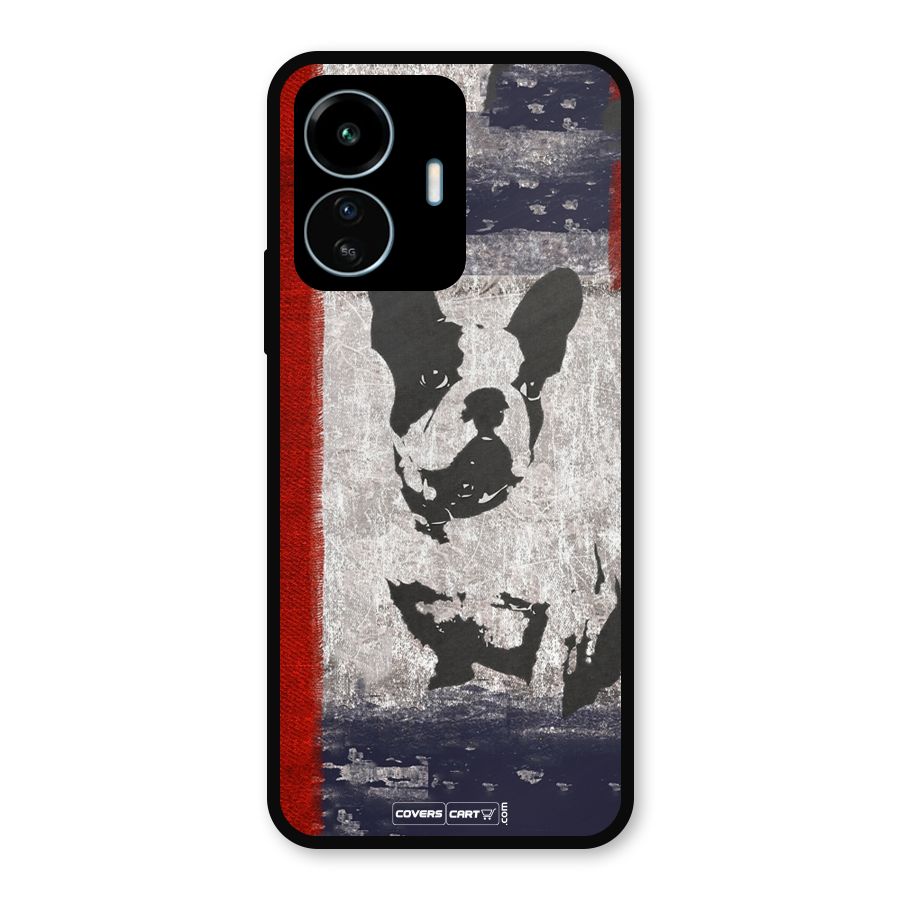 Bull Dog Metal Back Case for vivo iQOO Z6 Lite 5G
