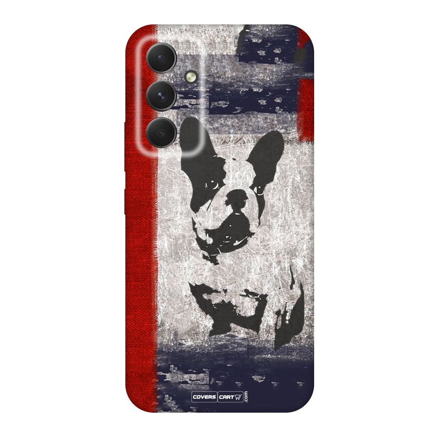 Bull Dog Original Polycarbonate Back Case for Galaxy A54
