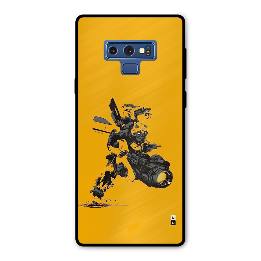 Bumblebee Metal Back Case for Galaxy Note 9