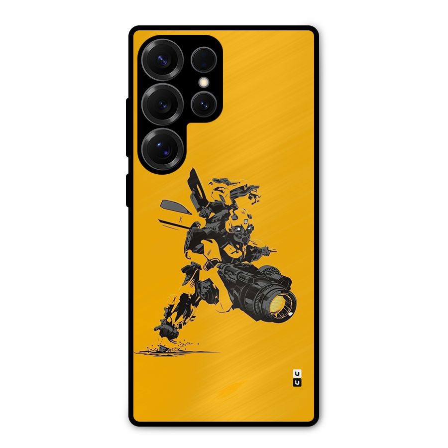 Bumblebee Metal Back Case for Galaxy S25 Ultra