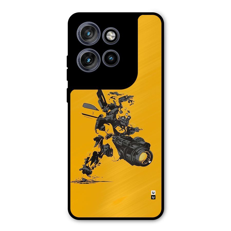 Bumblebee Metal Back Case for Motorola Edge 50 Neo
