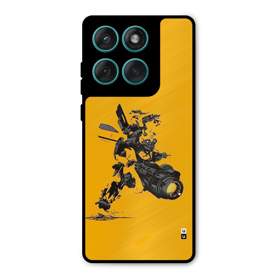 Bumblebee Metal Back Case for Motorola Edge 60 Fusion