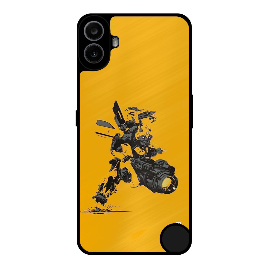 Bumblebee Metal Back Case for Nothing CMF Phone 1
