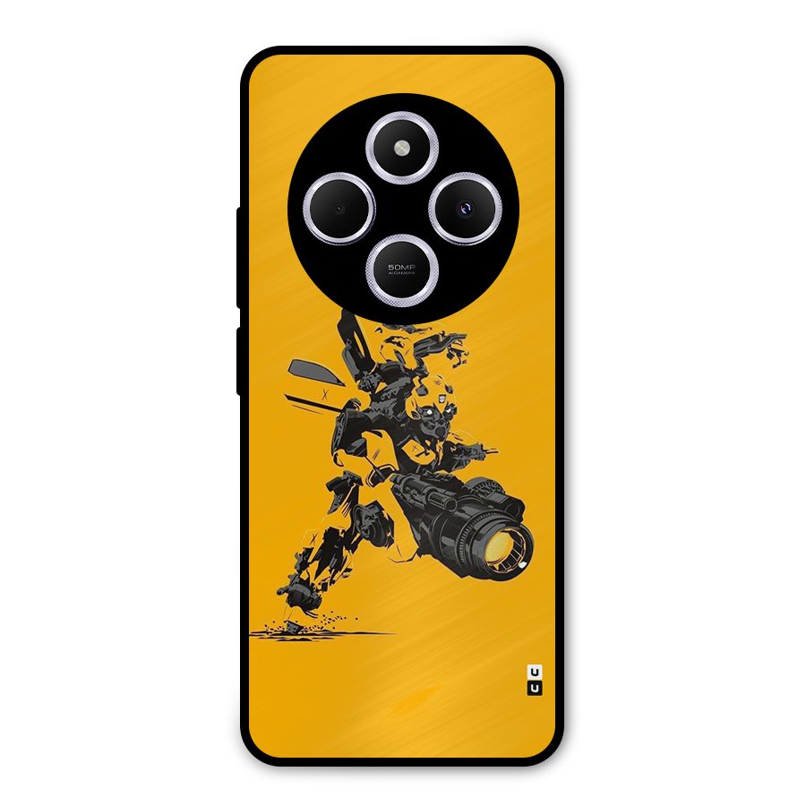 Bumblebee Metal Back Case for Poco M7