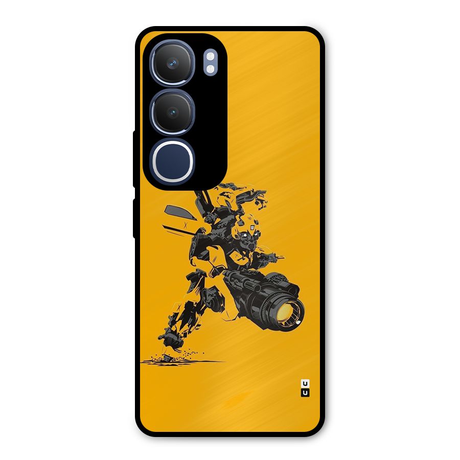 Bumblebee Metal Back Case for Vivo Y29