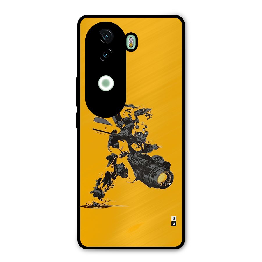 Bumblebee Metal Back Case for iQOO Z9s