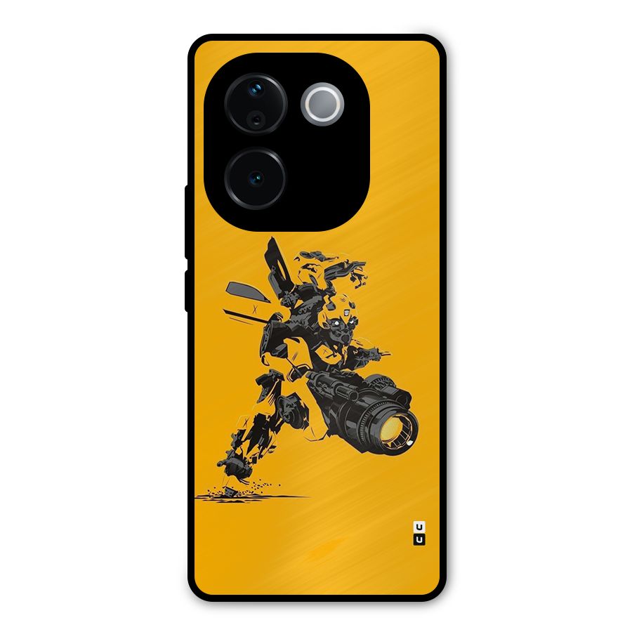 Bumblebee Metal Back Case for iQOO Z9s Pro