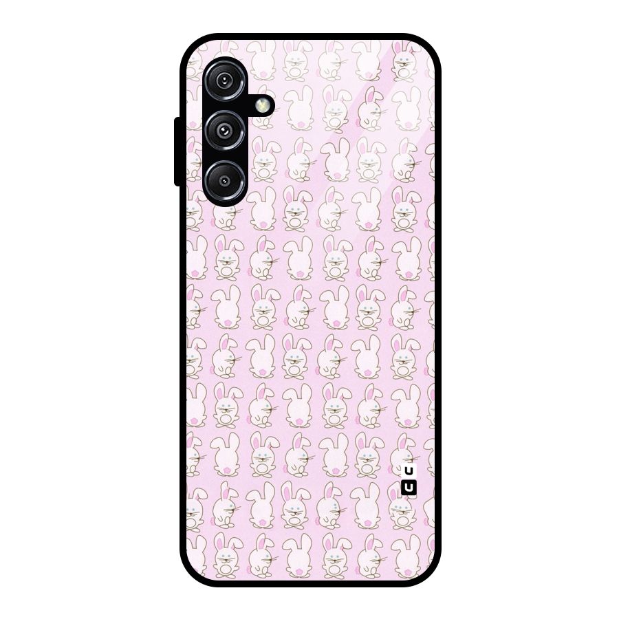 Bunny Cute Glass Back Case for Galaxy M34 5G