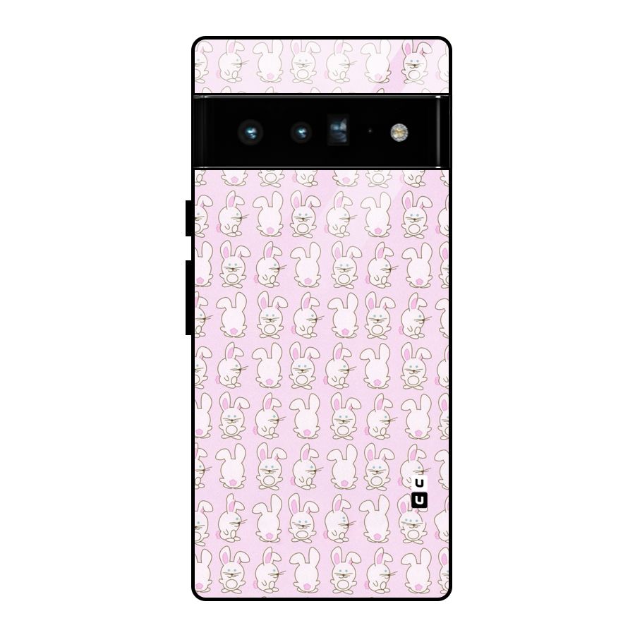 Bunny Cute Glass Back Case for Google Pixel 6 Pro