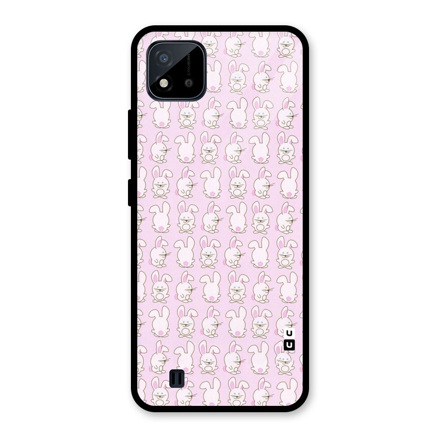 Bunny Cute Glass Back Case for Realme C11 2021