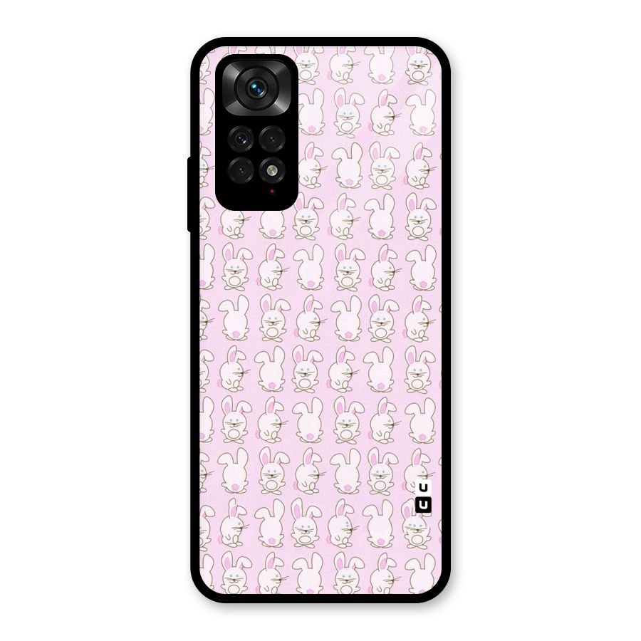 Bunny Cute Glass Back Case for Redmi Note 11S