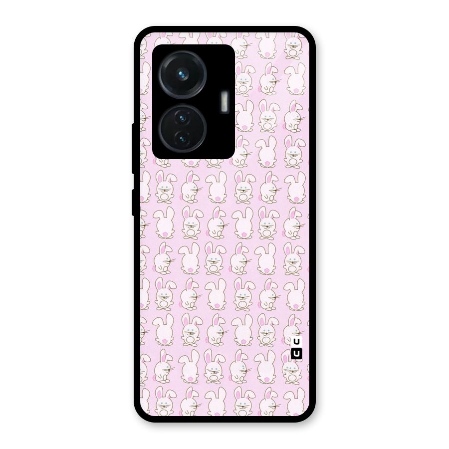 Bunny Cute Glass Back Case for iQOO Z6 44W