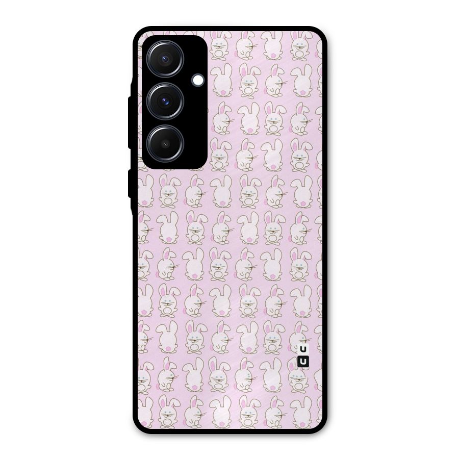 Bunny Cute Metal Back Case for Galaxy A55