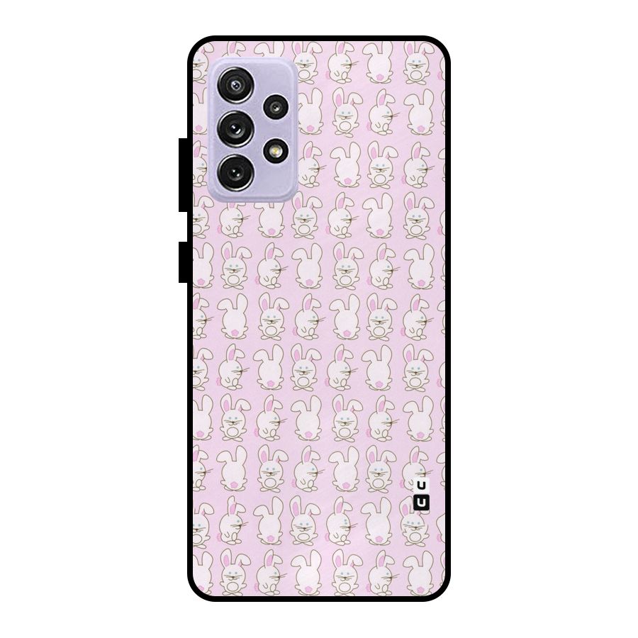 Bunny Cute Metal Back Case for Galaxy A72