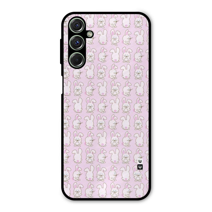 Bunny Cute Metal Back Case for Galaxy F34