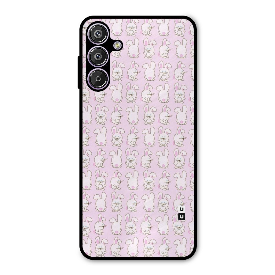 Bunny Cute Metal Back Case for Galaxy M15