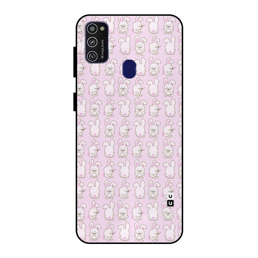 Bunny Cute Metal Back Case for Galaxy M21