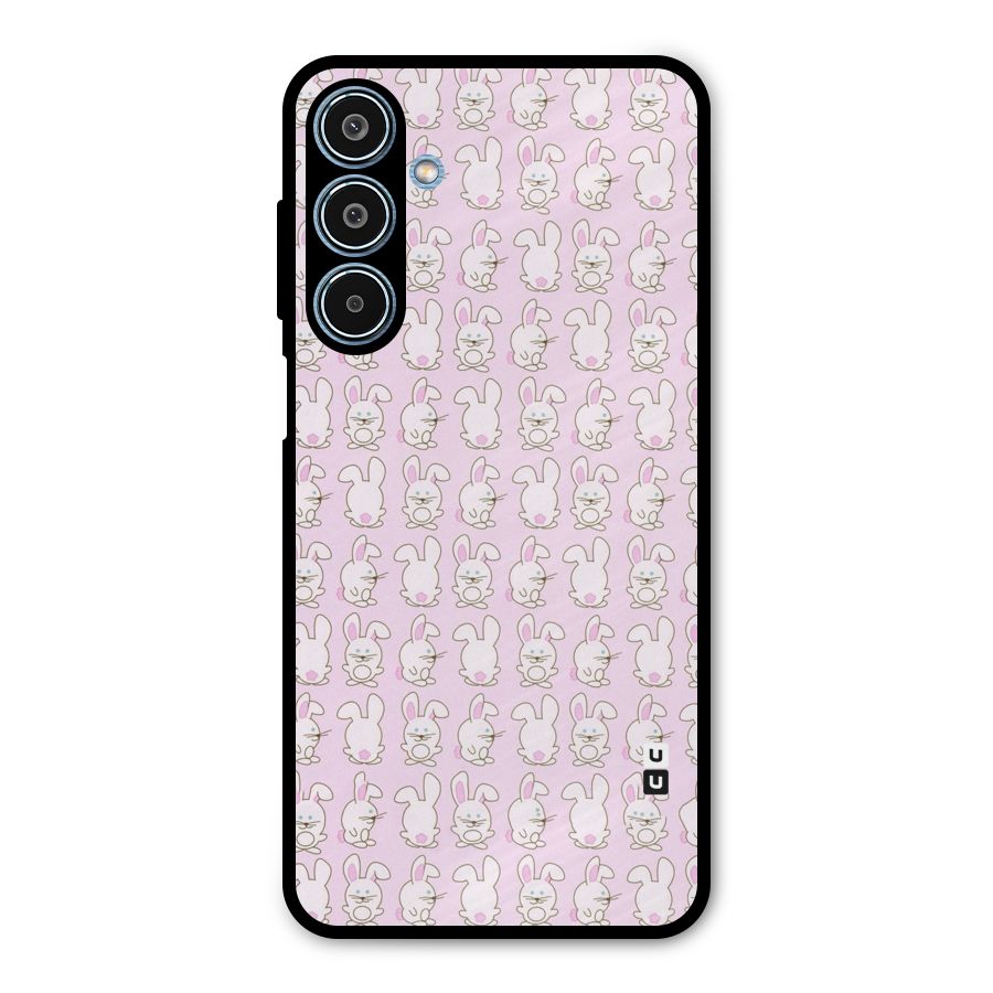 Bunny Cute Metal Back Case for Galaxy M35