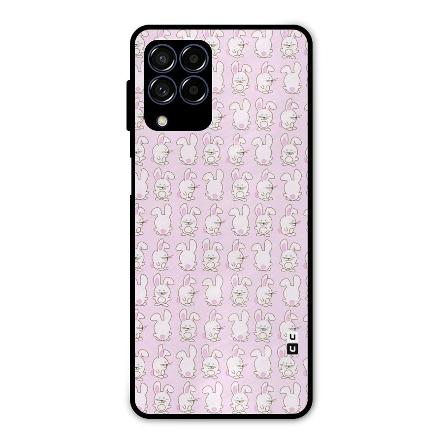 Bunny Cute Metal Back Case for Galaxy M53 5G